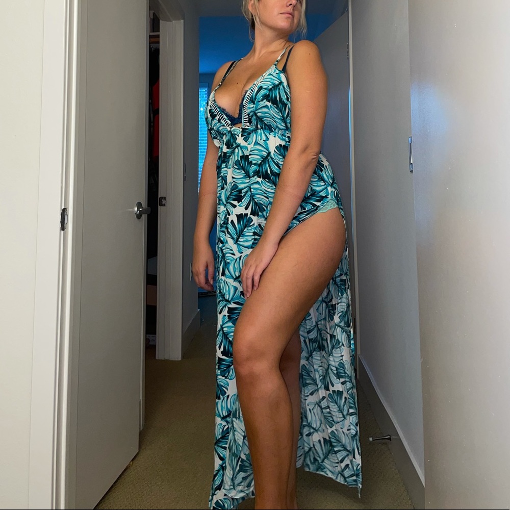 Summer slit dress